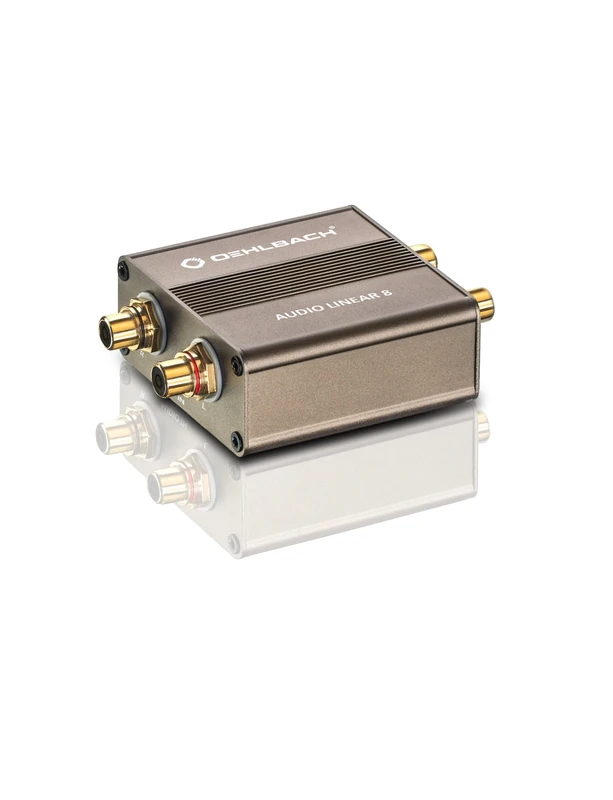 Oehlbach 9052 Audio Linear 8, RCASeparation Filter/Noise Suppressor/Ground Loop Isolator, Perfect for Subwoofer - Image 1