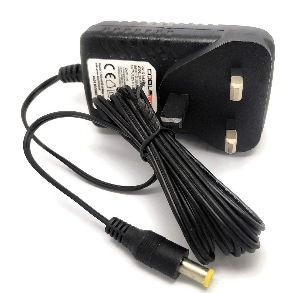 12v Korg SP-170S Keyboard ac/dc power supply cable adaptor