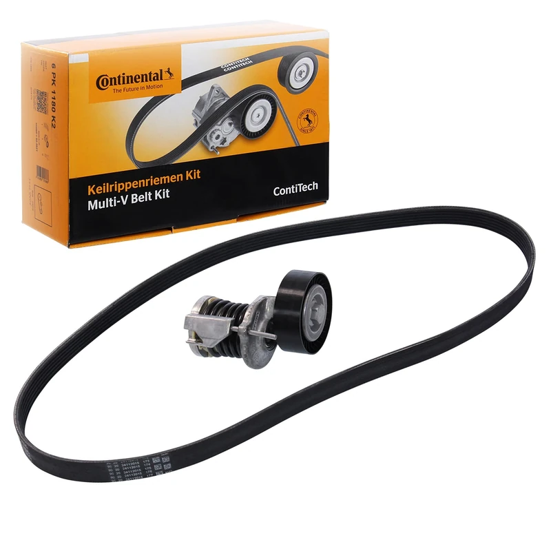 CONTITECH 6PK1180K2 V-ribbed Drive Belts Set