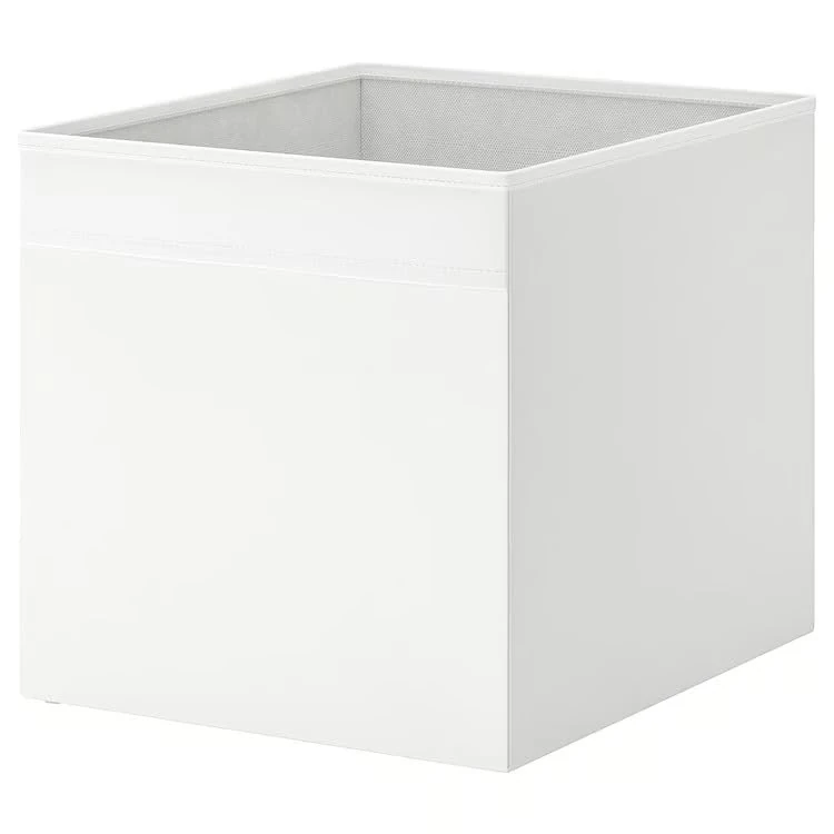 2 x IKEA DRONA 33x38x33cm Home/Office Storage Box Perfect for Everything (White)