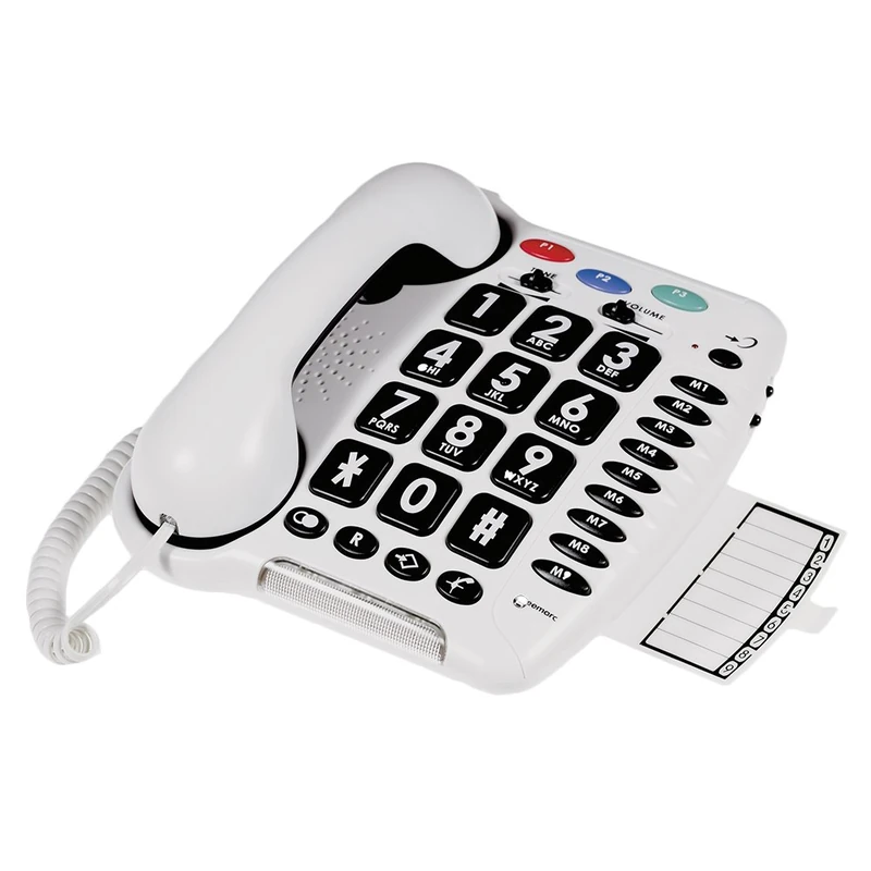 NRS Geemarc Big Button Hearing Aid Compatible Telephone - Image 1