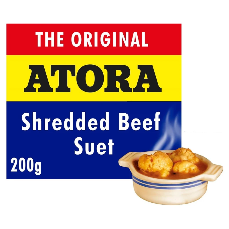 Atora Shredded Beef Suet 240g - Pack of 2 - Image 1