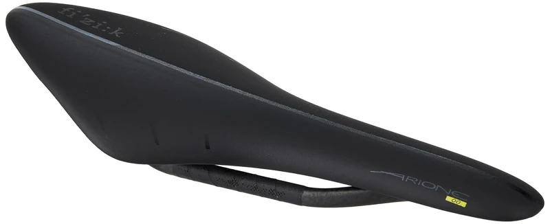 FIZIK Arione 00 Road Bike Saddle with Full Carbon Shell and Braided Carbon Rail, Lightweight 140g, Black