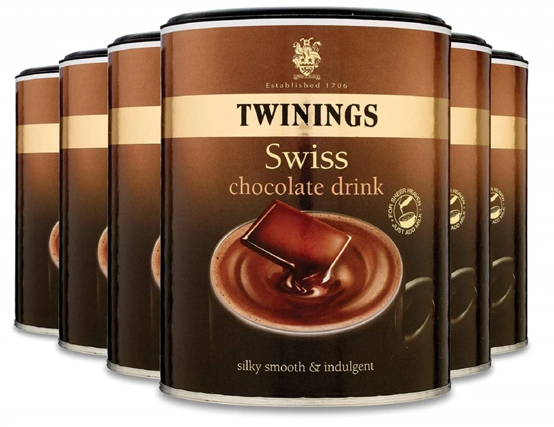 Twinings Swiss Hot Chocolate Multipack of 6 x 350g - Image 1