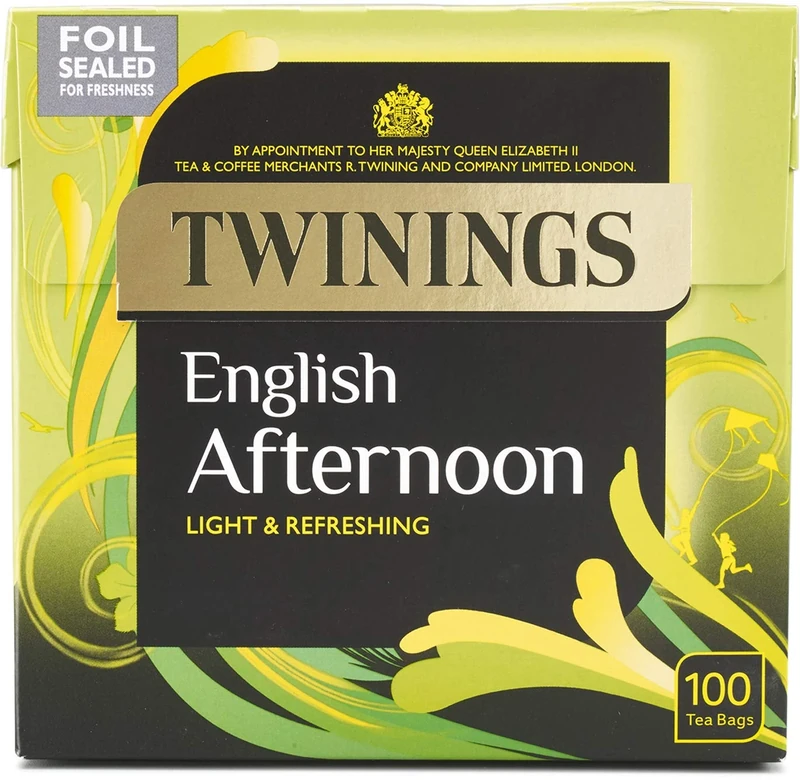 Twinings English Afternoon Black Tea, 100 Teabags