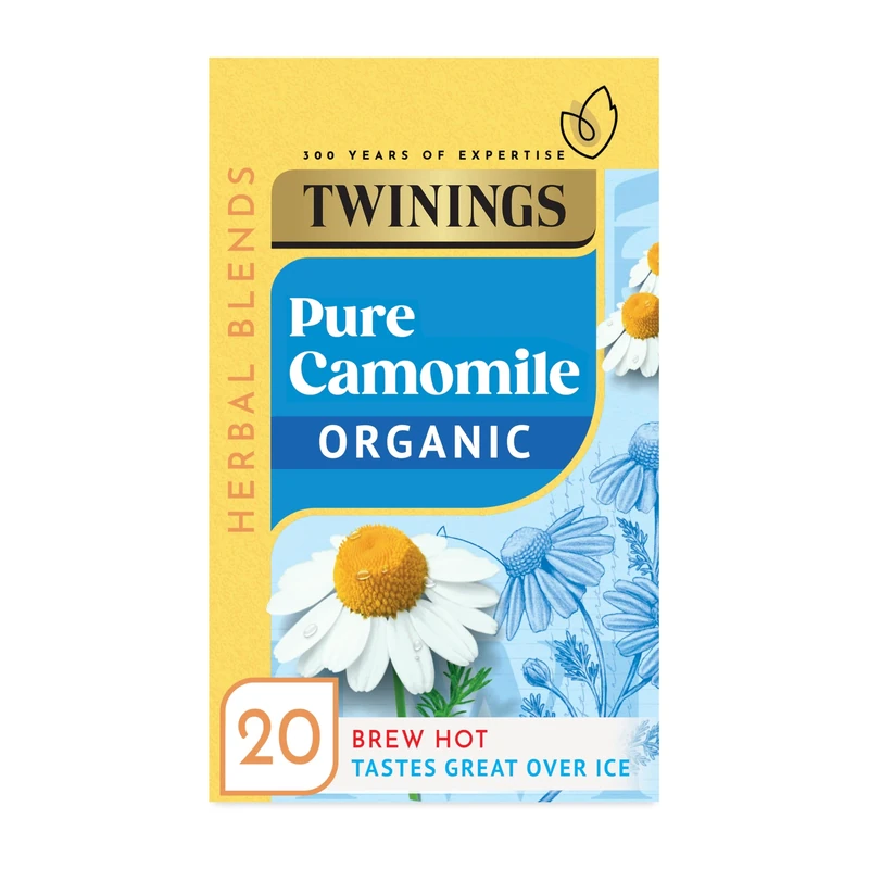 Twinings Organic Camomile x20 Tea Bags, 30g
