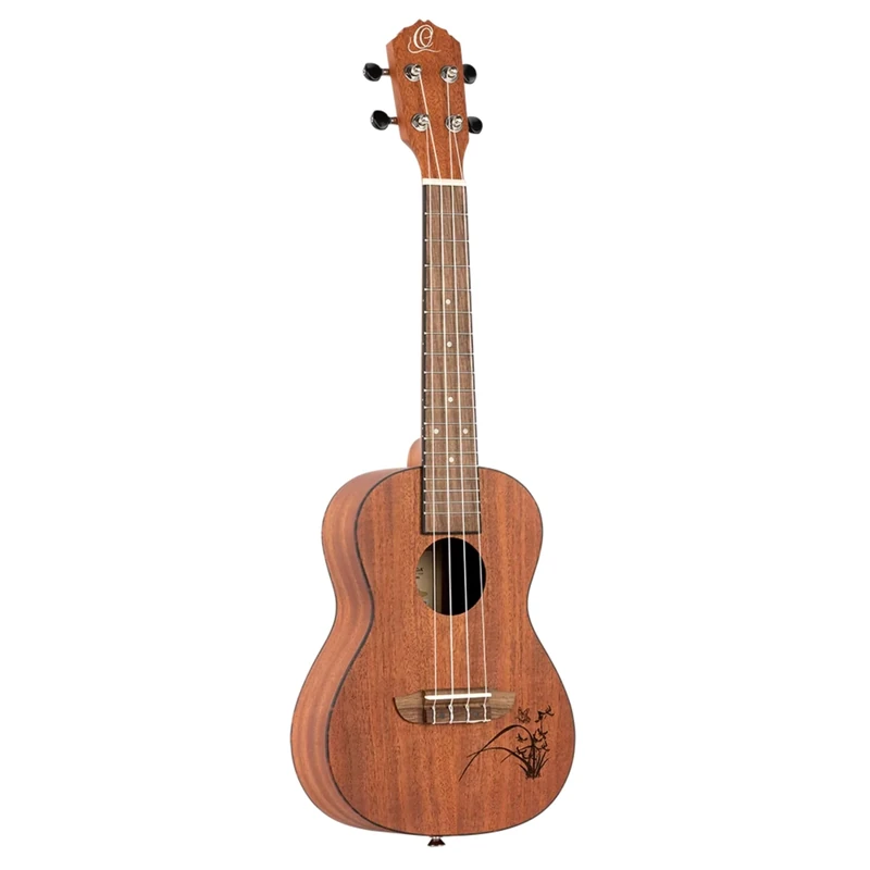 Ortega Guitars Concert Ukulele Acoustic – Bonfire Series – Sapele, Natural (RU5MM)