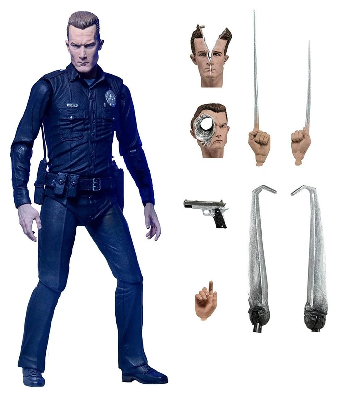 NECA Terminator 2 T-1000 7-Inch Ultimate Action Figure