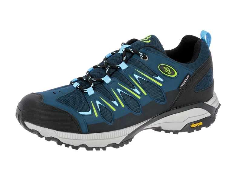 Bruetting Expedition, Unisex Adults’ Nordic Walking Shoes, Blue (Marine/Blau/Lemon Marine/Blau/Lemon), UK (45 EU)