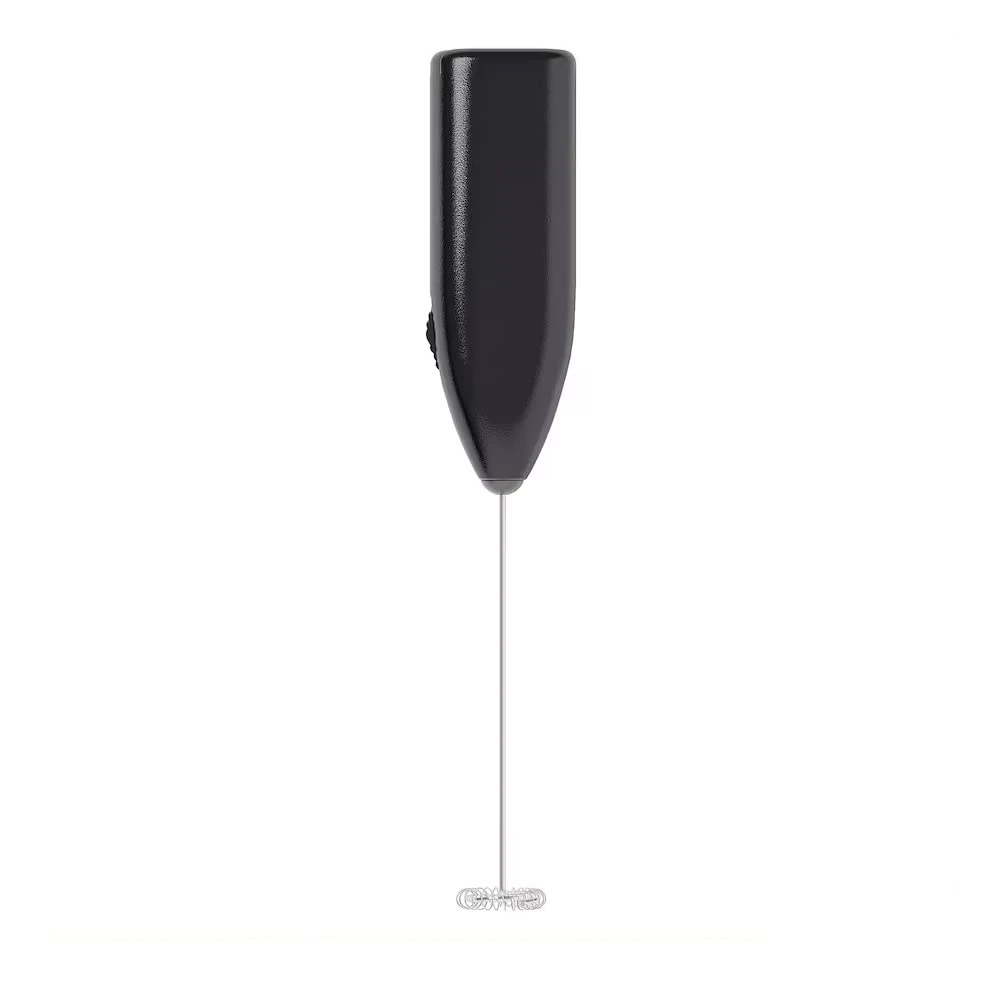 Ikea Milk Frother, Wand-Style, Black, Stainless Steel