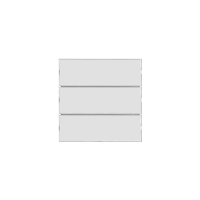 Hager 80163780 – Keyboard 3 Phase S/B White/White Polar - Image 1