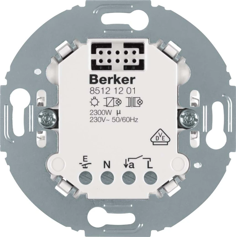 Berker 85121201 Electric switch Beige,Metallic