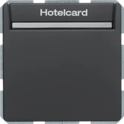 Hager - Electronic Hotel Card Holder qx Anthracite