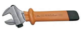 Egamaster Adjustable Wrench 12" Side Knurl Titanium Chrome/Chrome