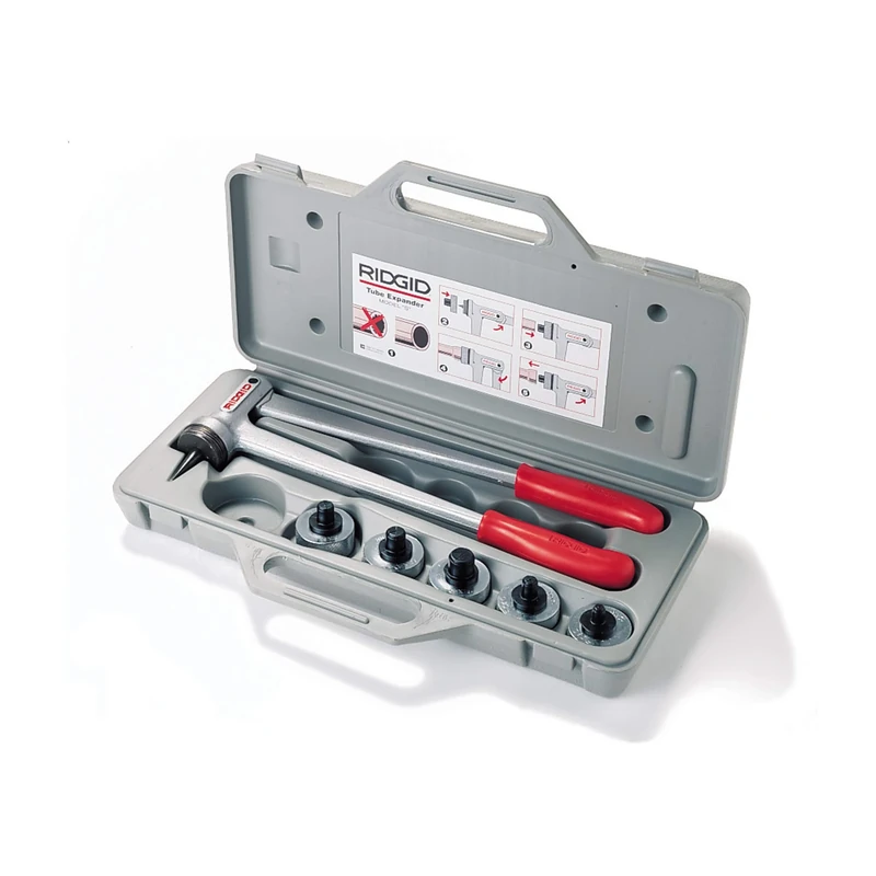 RIDGID 16051 Model S Tube Expander Set with 12, 15, 22, 28 mm Heads