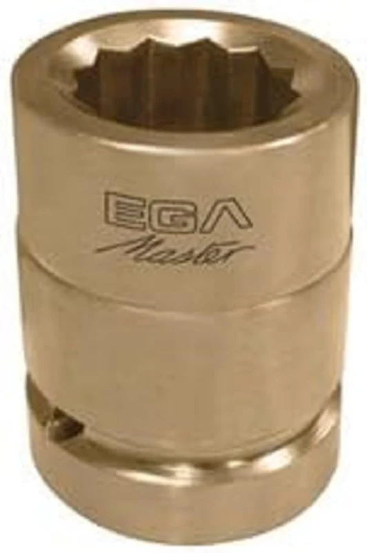 Ega Master 76502 - Impact Socket Wrench 1/2" - 13 Mm Non Sparking Cu-Be (12 Edges)
