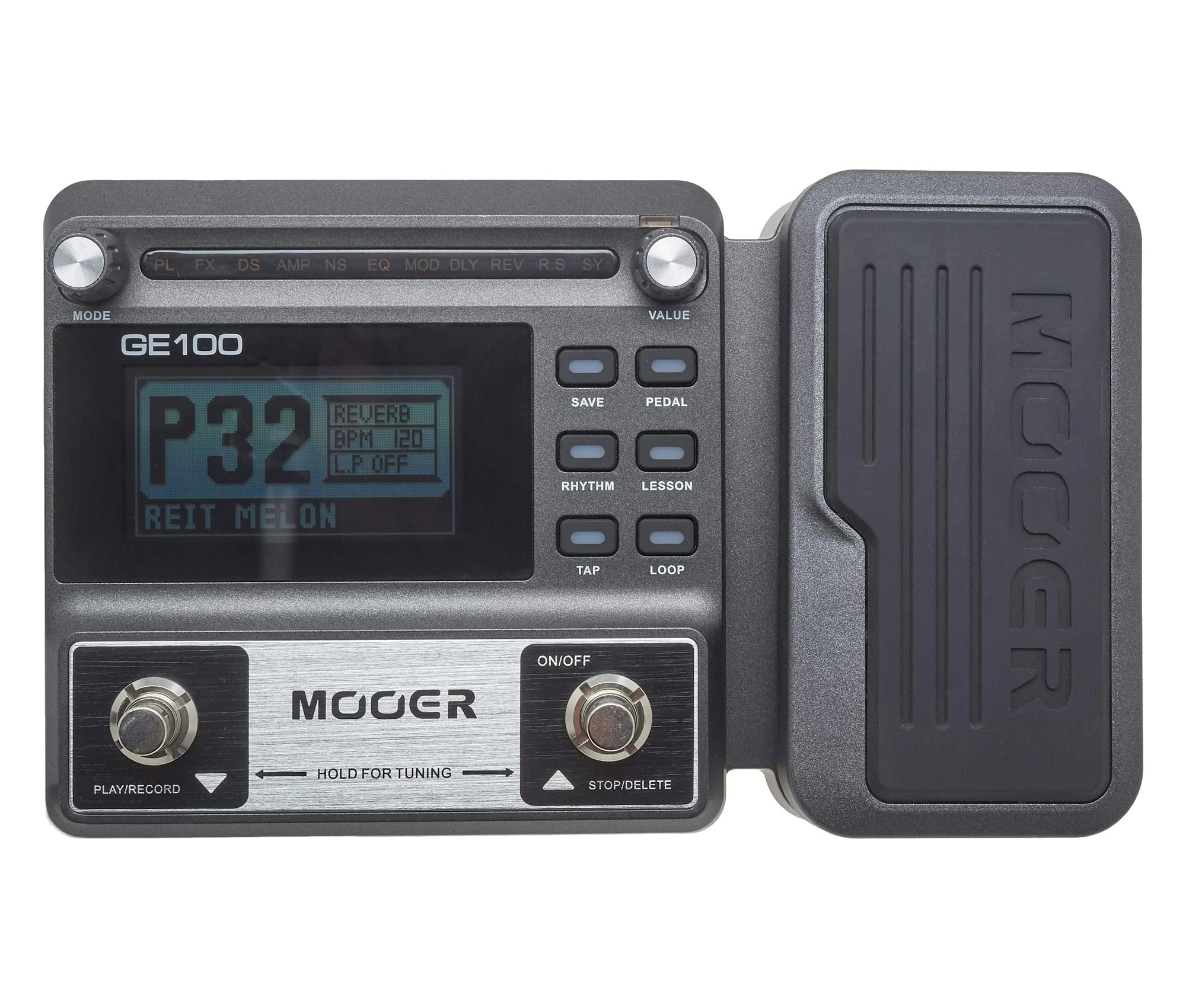 MOOER ME GE 100 Multi Effect Device GE100, Black