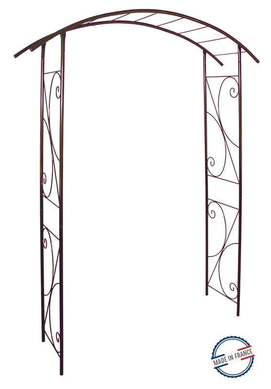 Louis Moulin 3416 Garden Arch Bridge Metal Antique Iron 148 x 207 cm