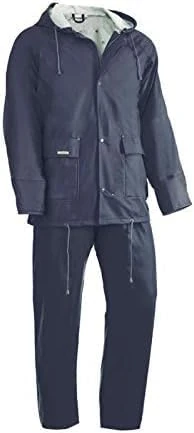 Juba Full Wetsuit 100% PU on 0, 40 mm knitted polyester support, Navy blue, Size XXL