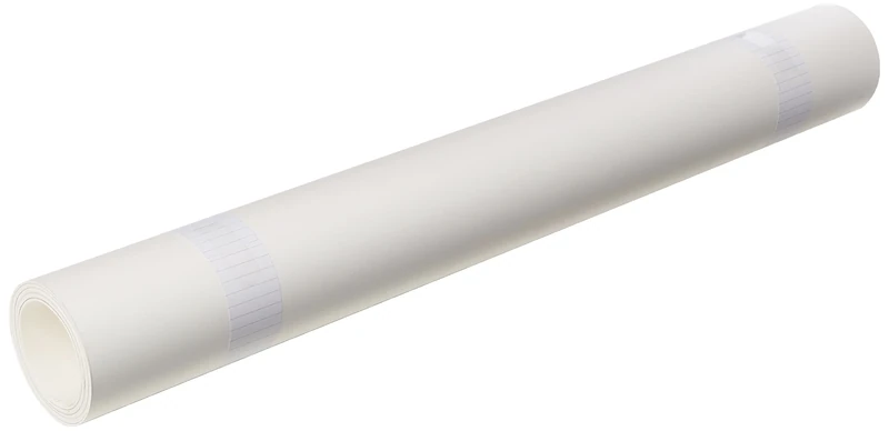 Clairefontaine - Ref 96726C - White Grained Drawing Paper (Single Roll) - 0.75 x 10m Sized, 224gsm Paper, White & Grained Drawing Paper, Acid Free, pH Neutral