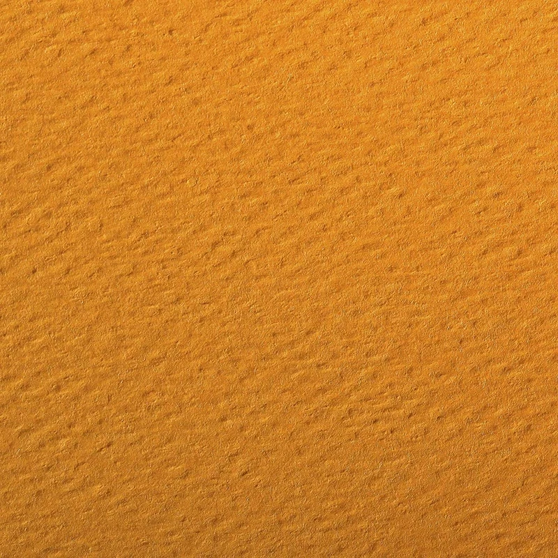 Clairefontaine - Ref 93772C - Etival Coloured Grained Drawing Paper (24 Sheets of Paper) - 50 x 65cm - 160gsm Cellulose Art Paper - Sun Yellow - Acid Free, pH Neutral