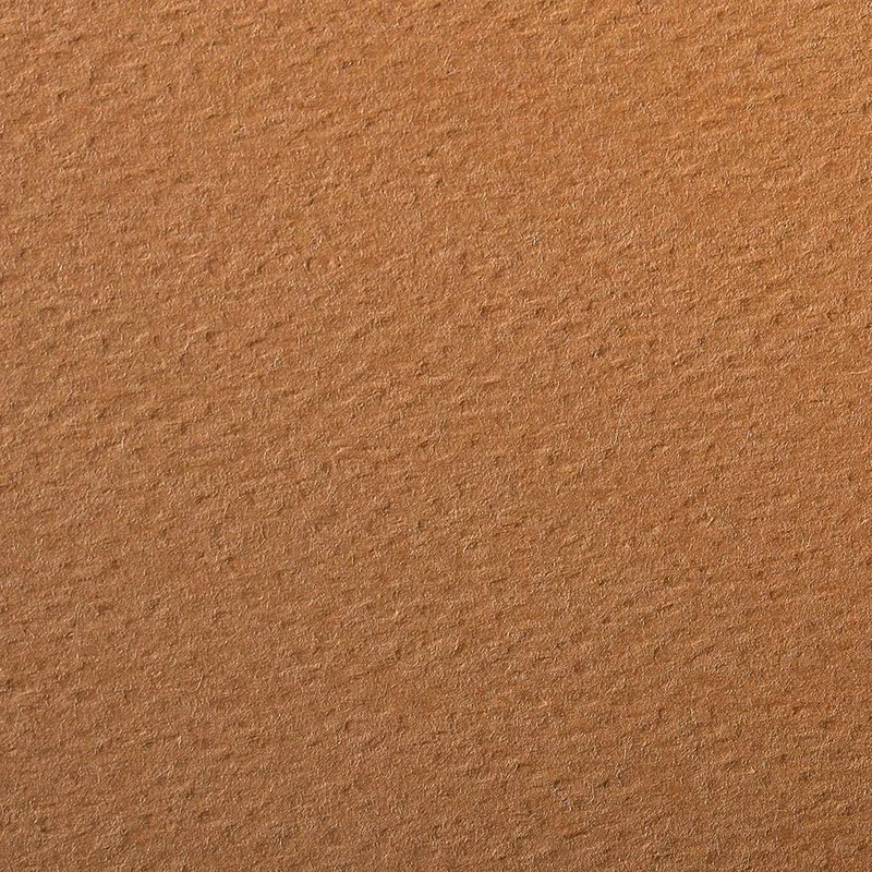 Clairefontaine - Ref 93789C - Etival Coloured Grained Drawing Paper (24 Sheets of Paper) - 50 x 65cm - 160gsm Cellulose Art Paper - Rust - Acid Free, pH Neutral