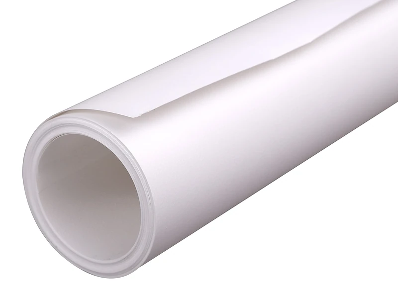 Clairefontaine - Ref 96724C - White Grained Drawing Paper Roll (Single Roll) - 0.75 x 10m Sized, 125gsm Paper, White & Grained Drawing Paper, Acid Free, pH Neutral