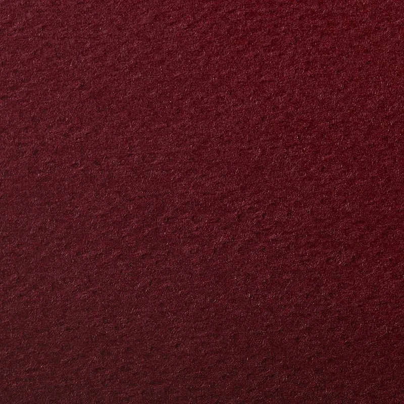 Clairefontaine - Ref 93764C - Etival Coloured Grained Drawing Paper (24 Sheets of Paper) - 50 x 65cm - 160gsm Cellulose Art Paper - Burgundy - Acid Free, pH Neutral