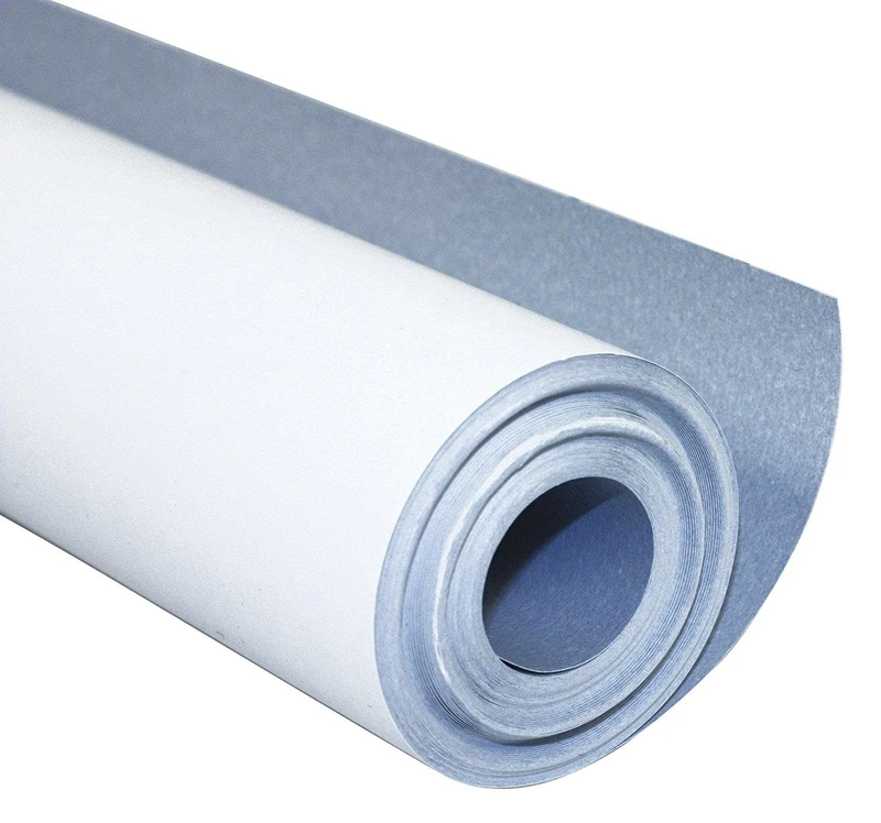 Clairefontaine 34162C - Paint paper roll 50x1 m 120g (1 white side, 1 blue side) Creative Arts & Crafts Water Resistant Leisure Activities Kids Adults