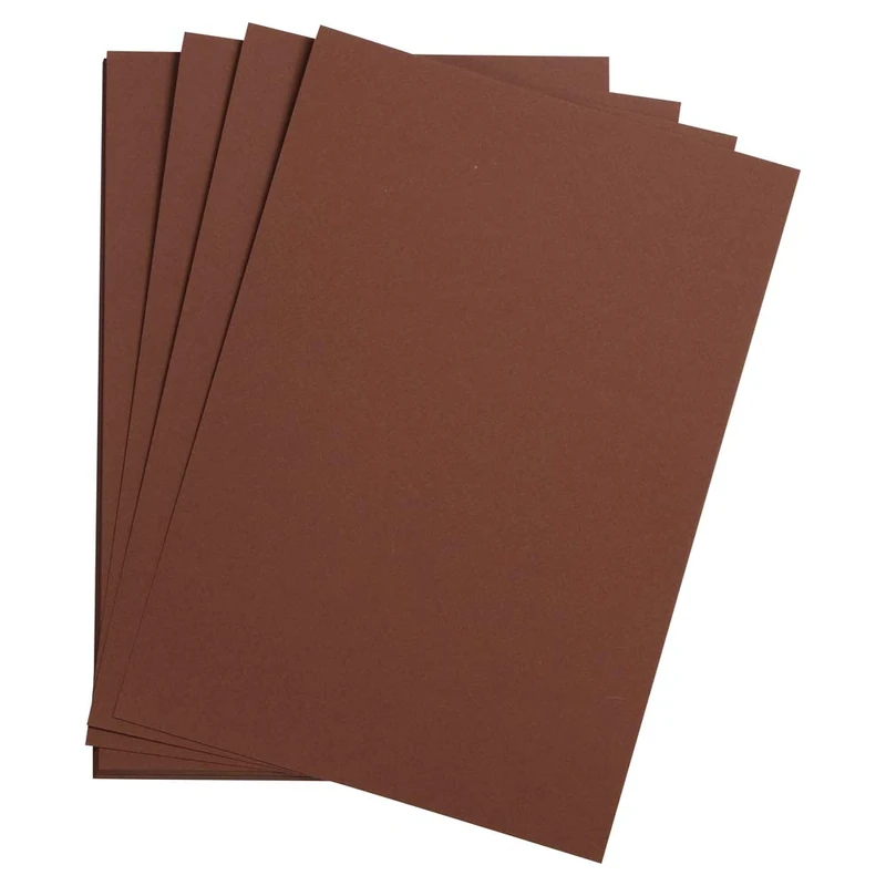 Clairefontaine - Ref 37850C - Etival Coloured Grained Drawing Paper (Pack of 250 Sheets) - 50 x 65cm - 160gsm Cellulose Art Paper - Wine - Acid Free, pH Neutral
