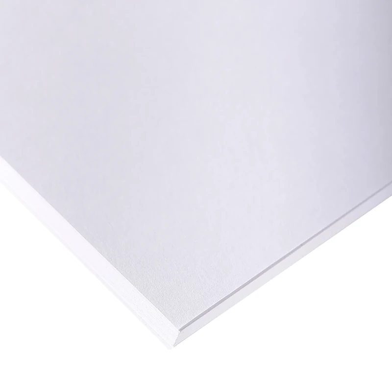Clairefontaine - Ref 37304C - White Drawing Sketch Paper (Pack of 125 Sheets) - 50 x 65cm - 180gsm Paper, pH Neutral, Acid Free, Suitable for Sketching & Drawing