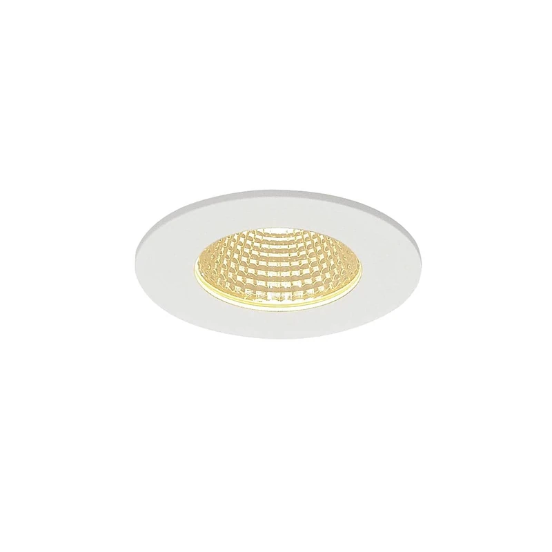 SLV Surface-Mounted Ceiling Light PATTA-I/Illumination for Walls, Paths, entrances, Garden lamp, Ceiling spot / IP20/IP65 3000K 11W 910lm White dimmable 38 Degrees
