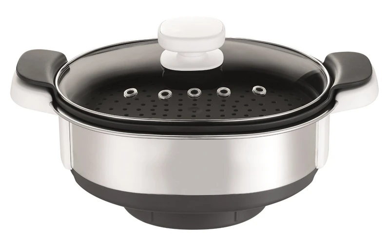 Moulinex XF384B10 Steam Cooker for Kitchen Cuisine Food Processor