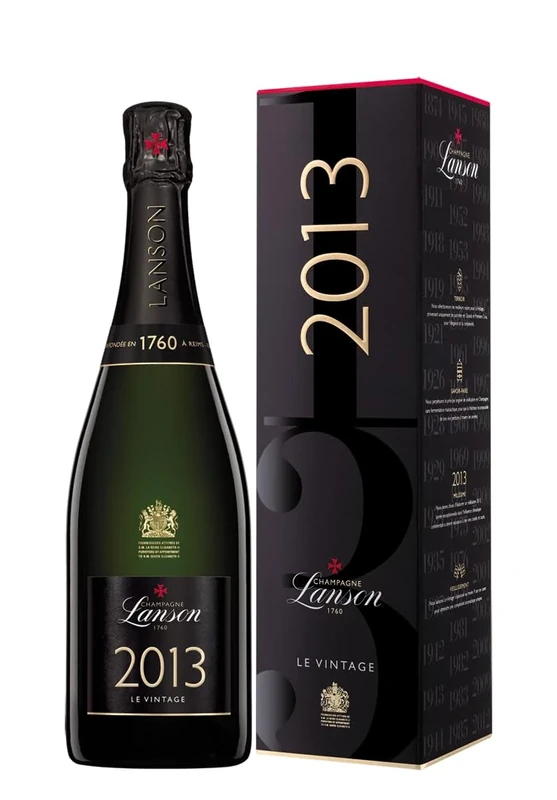Lanson Le Vintage Gold 75cl Giftbox