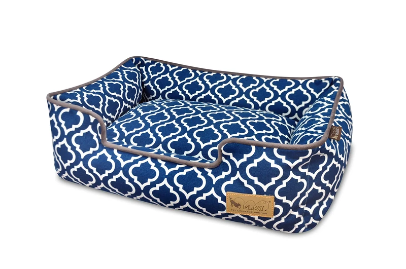 P.L.A.Y. Moroccan Lounge Bed, Large, Navy