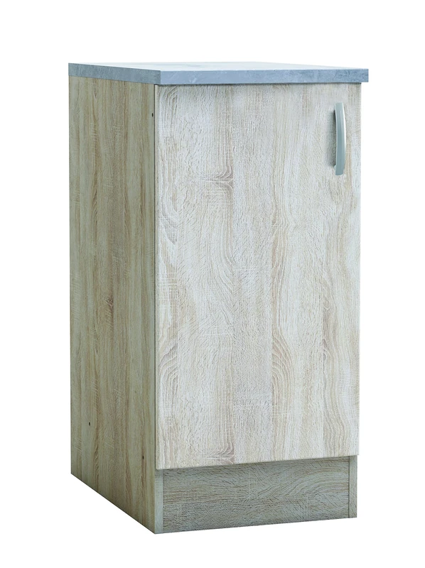 Demeyere 13Casa - Native A1 - Mobile basso. Dim: 40x60x85 h cm. Col: Rovere. Mat: Truciolare.