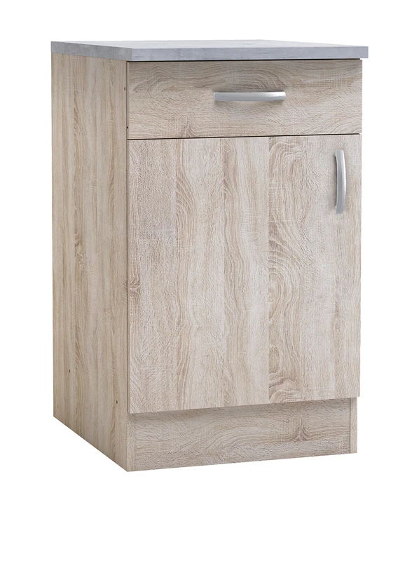 Demeyere 13Casa - Native A2 - Mobile basso. Dim: 40x60x85 h cm. Col: Rovere. Mat: Truciolare.