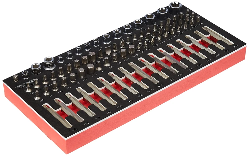 KS TOOLS 713.5010 Torx Screwdriver Bit Module (88 Pieces)