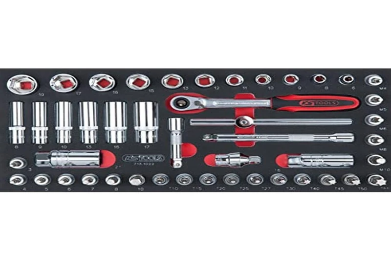 KS Tools 713.1022 Ultimate Socket Module Accessories 3/8 46 Pieces