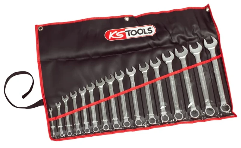KS Tools 922.0048 - Set of 21 Combination Wrenches in Case