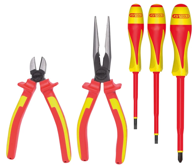 KS Tools 117.1106 de 2 PINCES ERGOTORQUE with 3 Screwdrivers Insulated Ultimate
