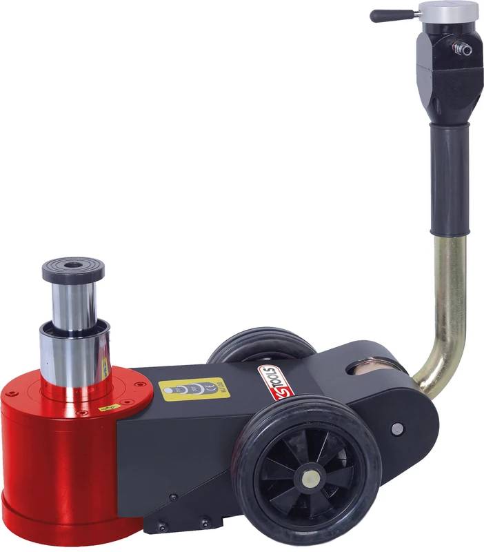 KS TOOLS 160.0739 - Hydraulic Jack - 30t/15t - Foldable - Red-Black