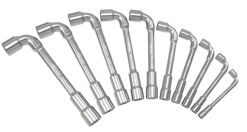 KS Tools 517.0440 Pipe Head Wrench Set 10 Pieces 6-Sided
