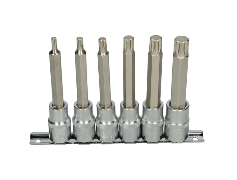 KS Tools 922.1825 6 Rail Socket Screwdriver XZN 110 mm 1/2 inch M5 – M14