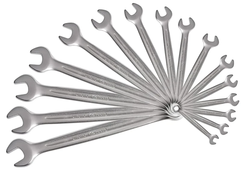 KS Tools 922.0045 Set of 16 Metric Combination Spanner Set in Box