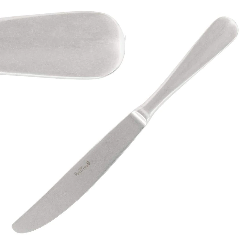 Pintinox GN782 Table Knife, Baguette, Stonewashed (Pack of 12) - Image 1