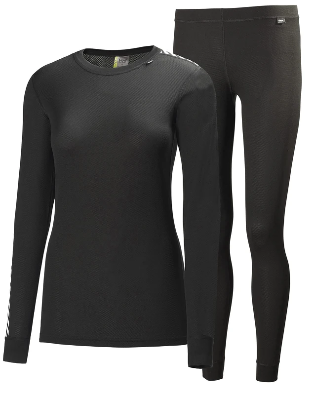 Helly Hansen Women's W HH Comfort Light Set, Black, XS