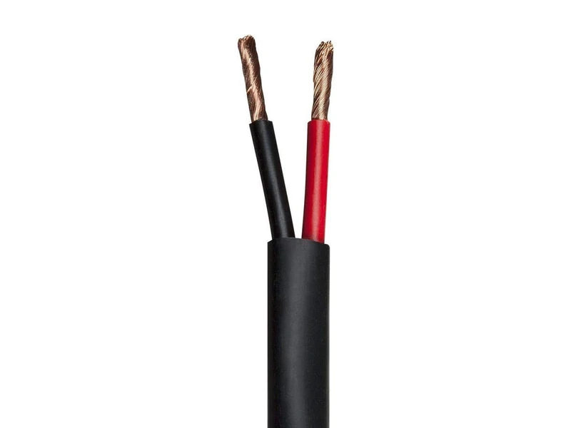 Monoprice Nimbus Series 12 Gauge AWG 2 Conductor CMP-Rated Speaker Wire/Cable - 100ft UL Plenum Rated, 100% Pure Bare Copper With Color Coded Conductors - Image 1