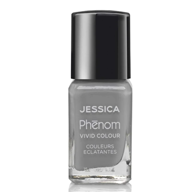 JESSICA | Phenom Vivid Colour Nail Polish | Long-lasting Gel-like Nail Polish without UV Lights coming in vivid & pigmented colours | Downtown Chic | 14 ml