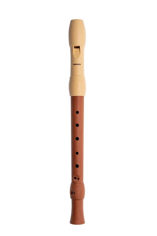 Hohner C-Soprano 2-Parts Wooden Body Plastic Head Ivory Baroque Recorder SC C - B95860